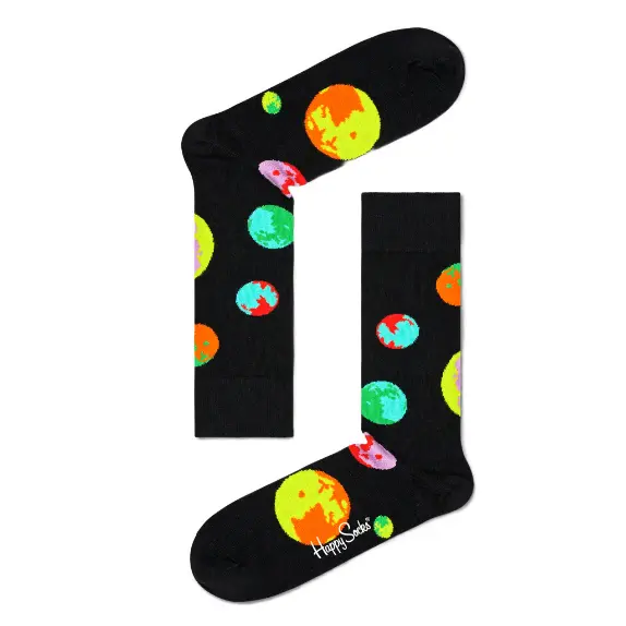 HAPPY SOCKS "Lunes" Crew Chaussettes Mixtes