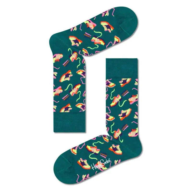 HAPPY SOCKS "Run for it" Crew Chaussettes Hommes