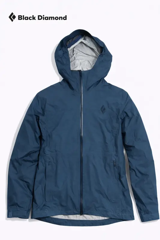 Hardshell 2,5L BlackDiamond Storm Line Stretch Rain Shell - Alpinisme / Randonnée - Taille 34