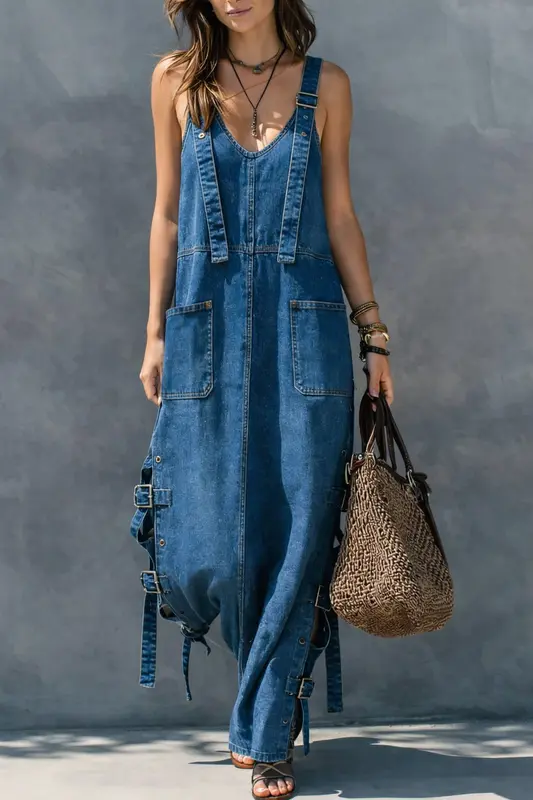 Harper - Combinaison Denim Polyvalente