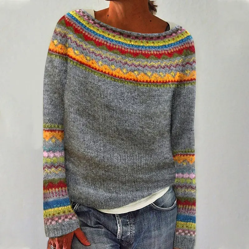 Harper - Élégant Pull Vintage
