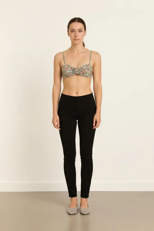 Haut de maillot fleuri - Taille M/38