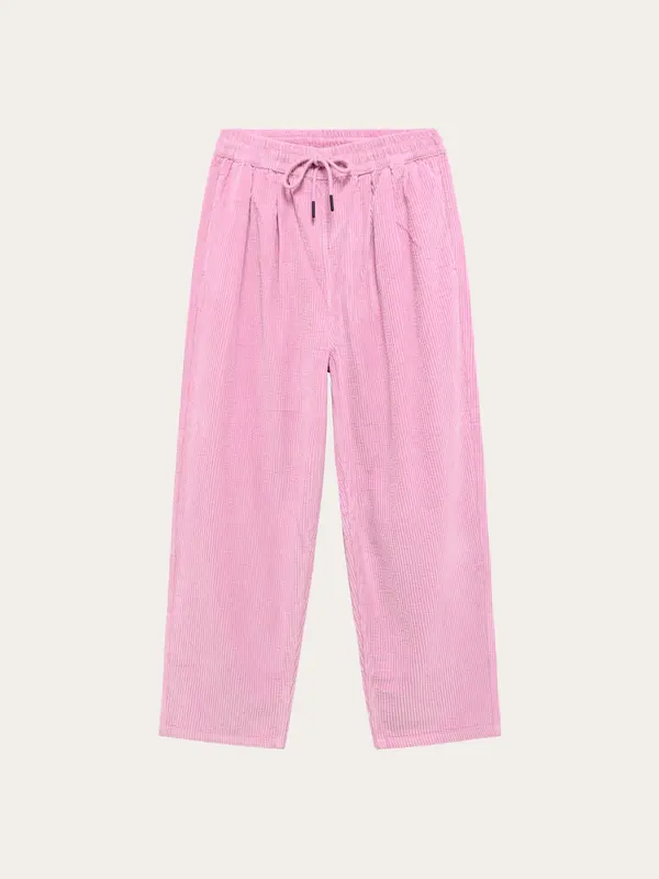 Hazy relaxed corduroy pants - Orchid Haze