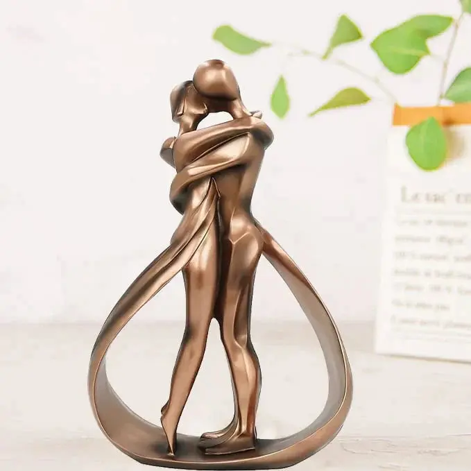 HeartGaze - Figurine décorative couple amoureux