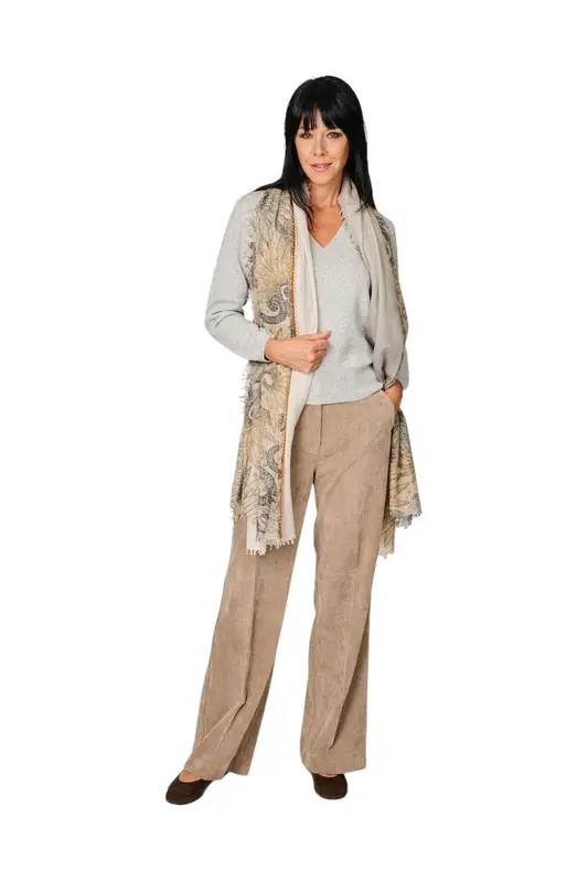 Hemisphere écharpe femme, assortiment, Inkepatch