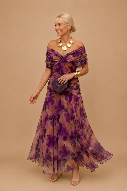 Hendrika - Élégante Robe Maxi