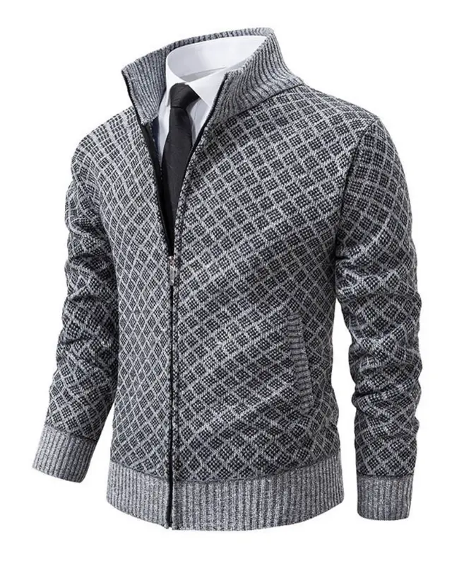 Henrik - Veste zippée homme chaude