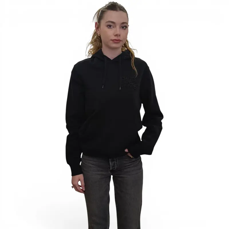 Hoodie Saint-Etienne Child Of Sainté 3D EMB COS HOODIE Black