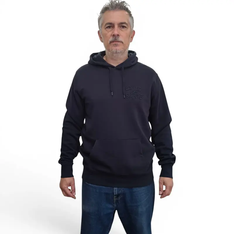 Hoodie Saint-Etienne Child Of Sainté 3D EMB COS HOODIE Navy