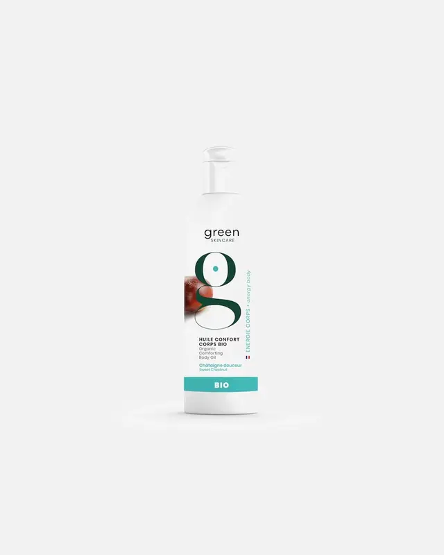 Huile Corps Green Skincare – Confort Bio Châtaigne Douceur