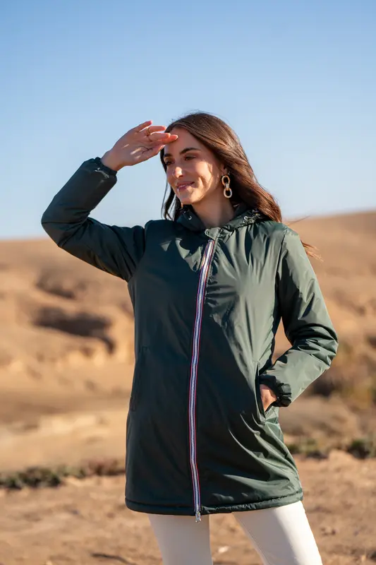 Imperméable fourré long