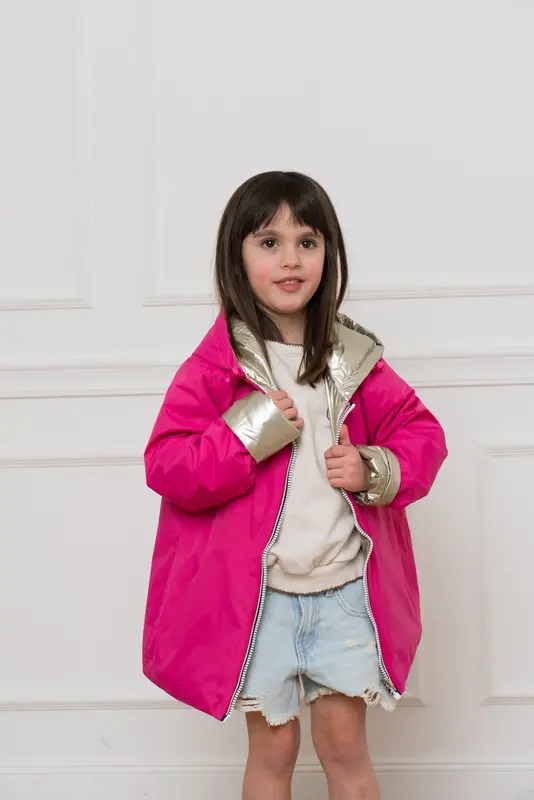 Imperméable réversible mi-saison