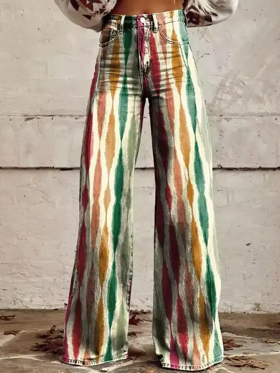 Isabella - Pantalon Confortable Imprimé