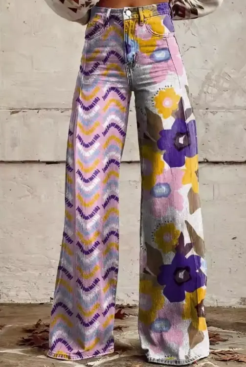 Isadora - Pantalon Confortable Printanier