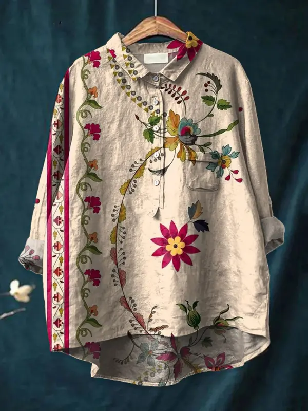 Isla - Chemise Florale Légère