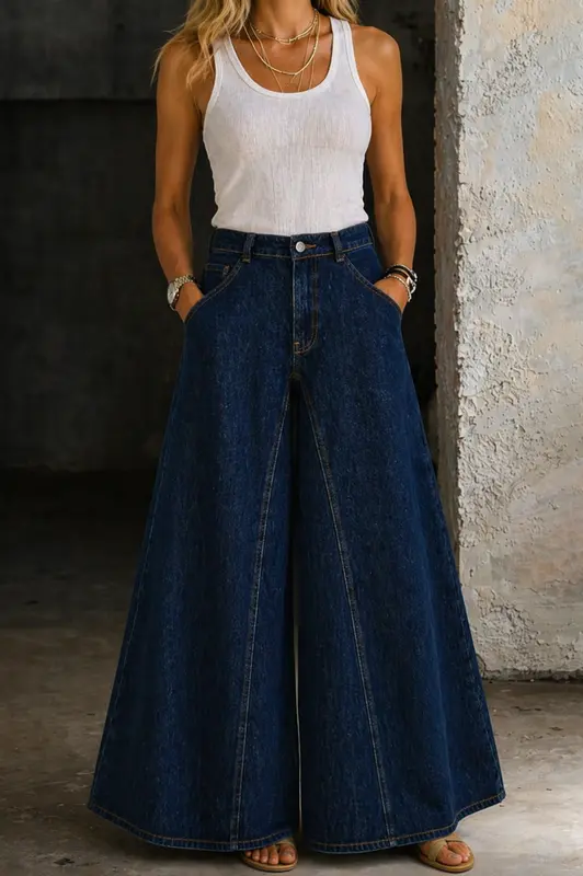 Ivy - Jeans Taille Haute Confortables