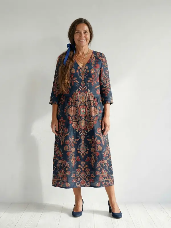 Ivy - Robe Midi Décontractée