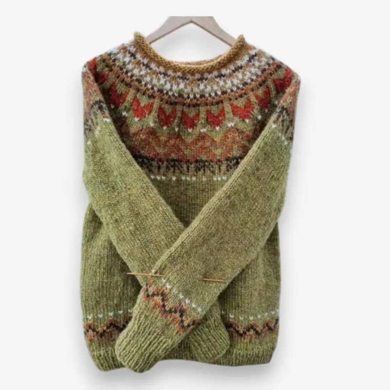 Jack – Pull en maille à col rond et manches longues