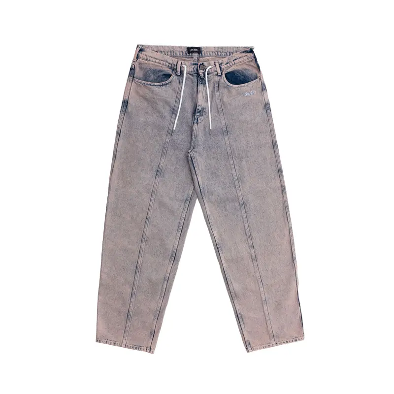 JACKER Baggy Stripes Dyed Denim