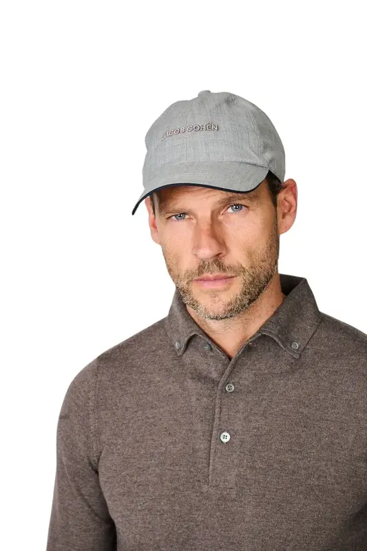 Jacob Cohen Hommes bonnet pour homme, gris