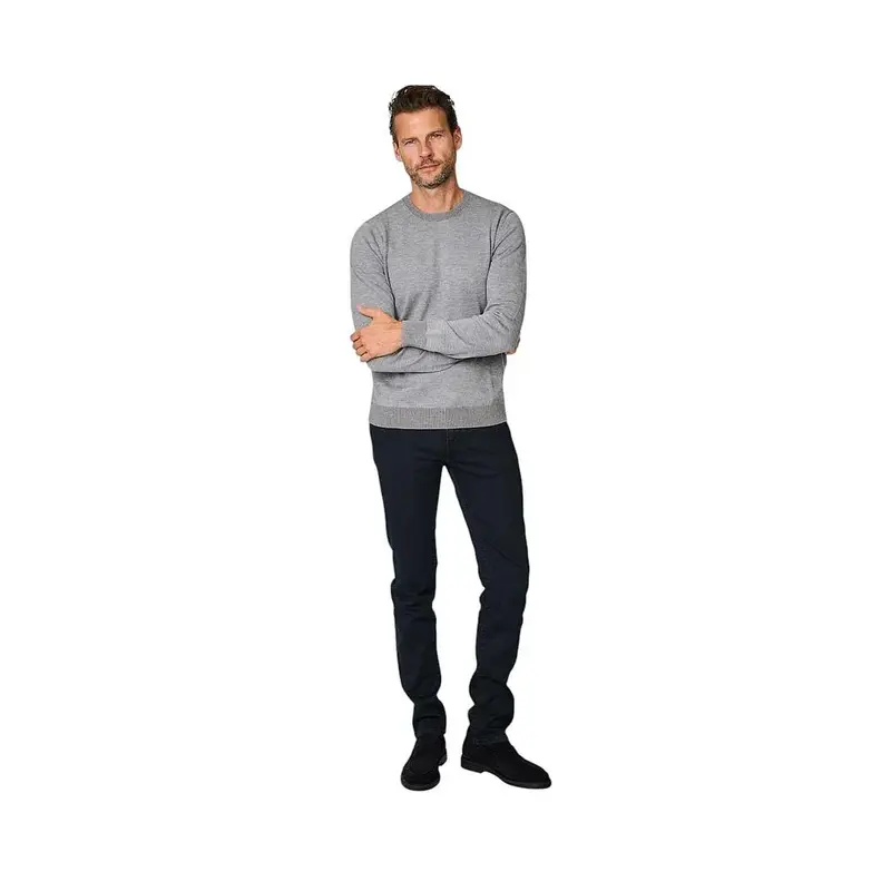 Jacob Cohen Hommes jean homme bleu foncé, coupe slim, avec fermeture éclair, Bard