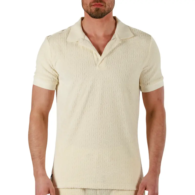 JACQUARD ECRU | Polo