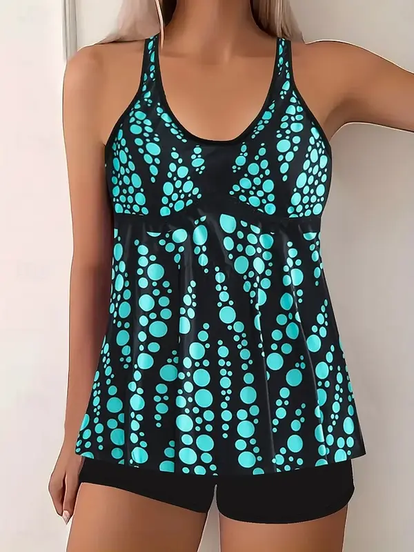 Jade - Tankini Chic À Motifs