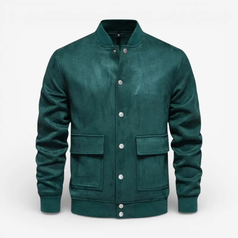 Jaxon – Veste à manches longues boutonnée avec poches avant