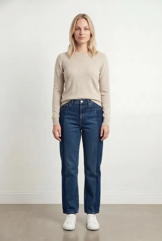 Jean Bleu et Bleu Foncé - Taille L/40