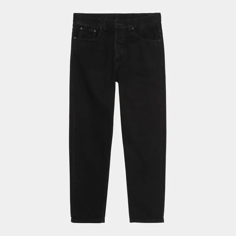Jean Carhartt Wip NEWEL PANT Black One Wash