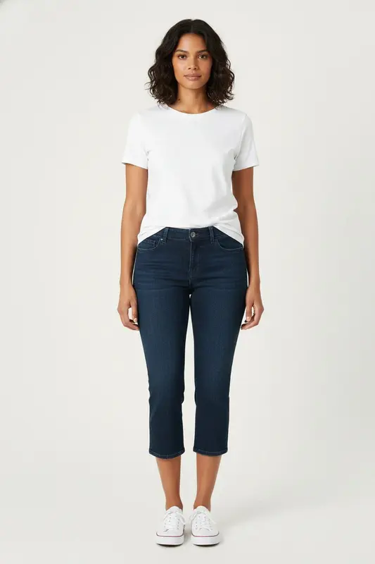 Jean Coupe Droite Bleu - Taille S/36