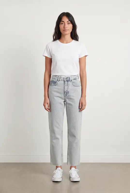 Jean Droit Bleu Clair - Taille XS/34