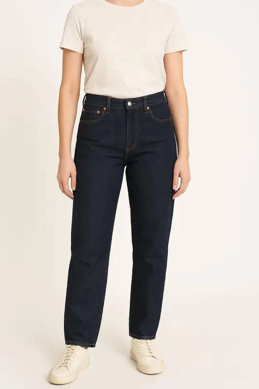 Jean Droit Bleu - Taille L/40