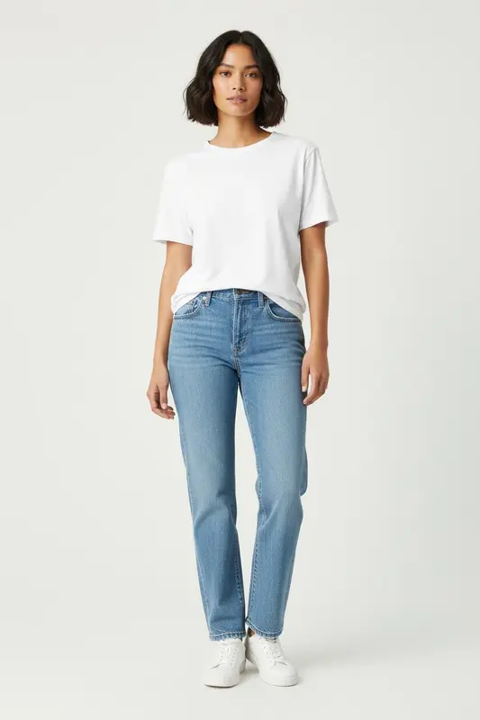 Jean Droit Bleu - Taille XL/42