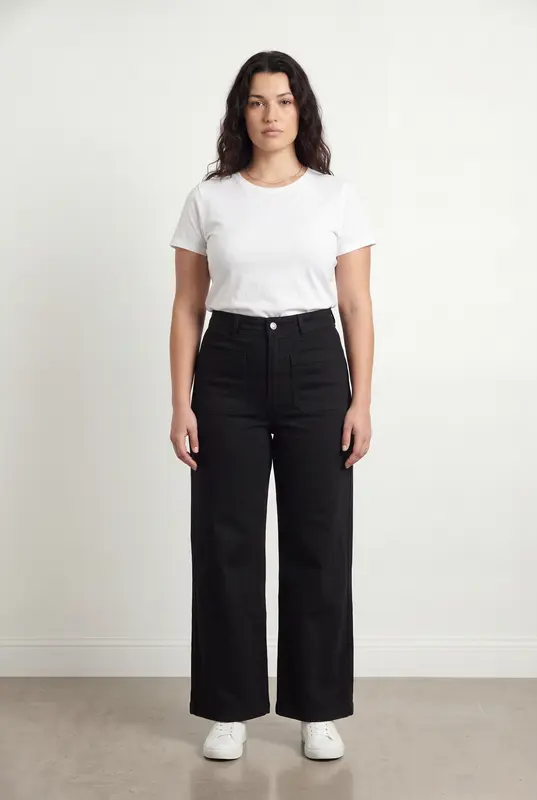 Jean Large Noir - Taille XL/42