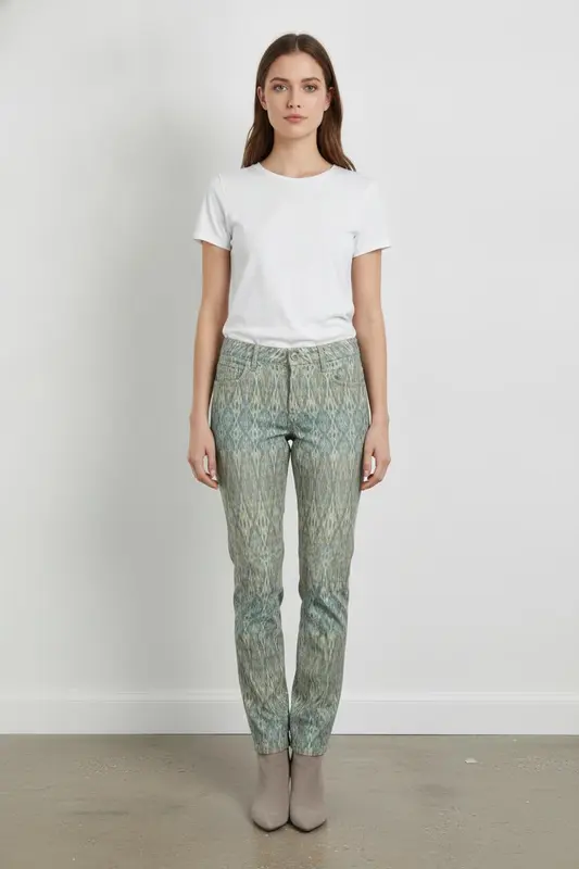 Jean Multicolore - Taille XL/42
