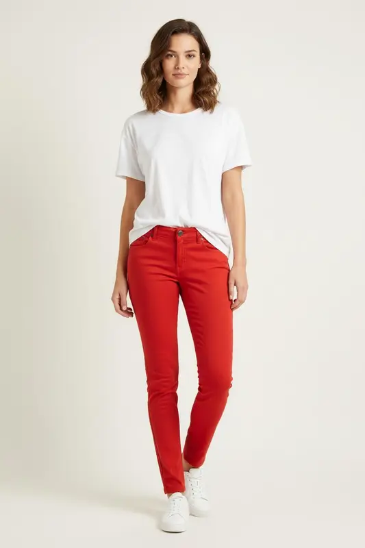 Jean Rouge - Taille S/36