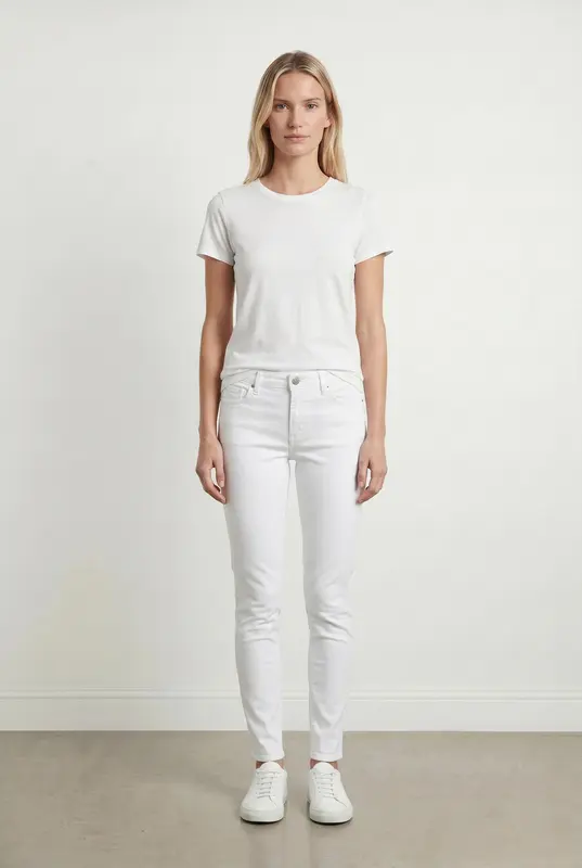 Jean Skinny Blanc - Taille M/38