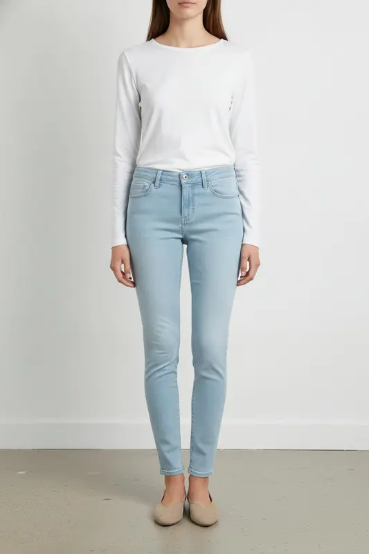 Jean Skinny Bleu Clair - Taille M/38