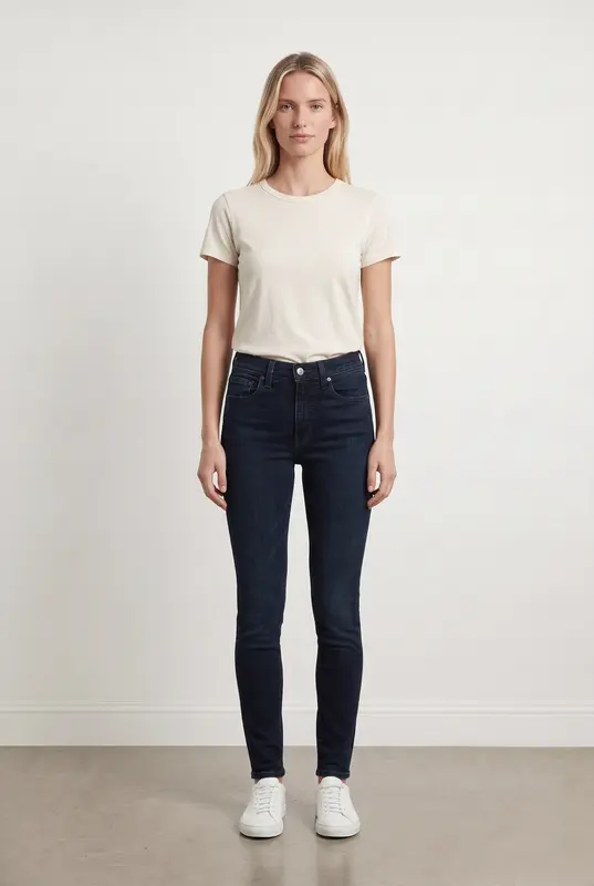 Jean Skinny Bleu - Taille T.U.