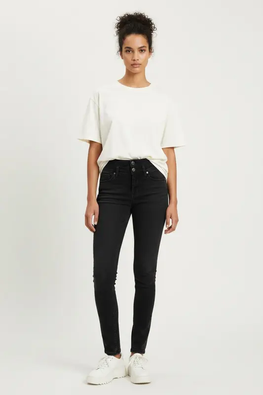 Jean Skinny Gris - Taille M/38