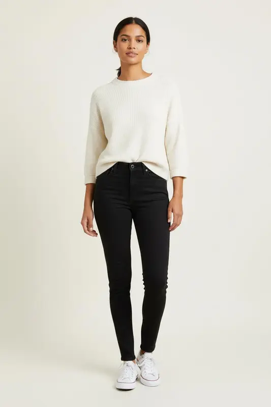 Jean Skinny Noir - Taille M/38