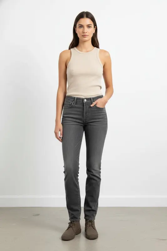 Jean Slim Gris - Taille XXL/44