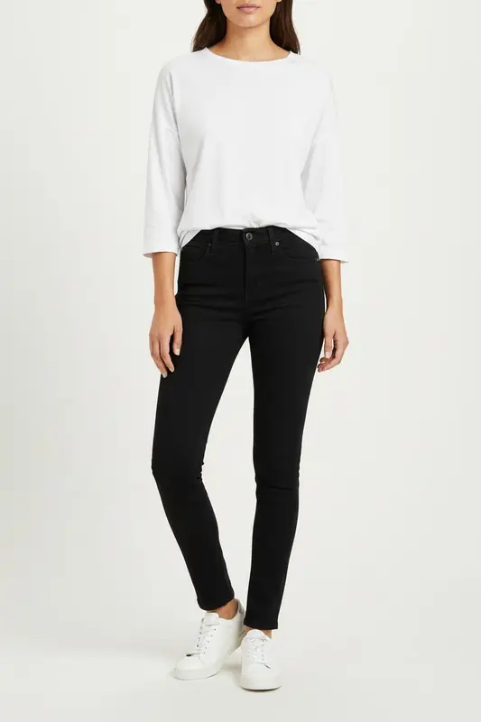 Jean Slim Noir - Taille M/38