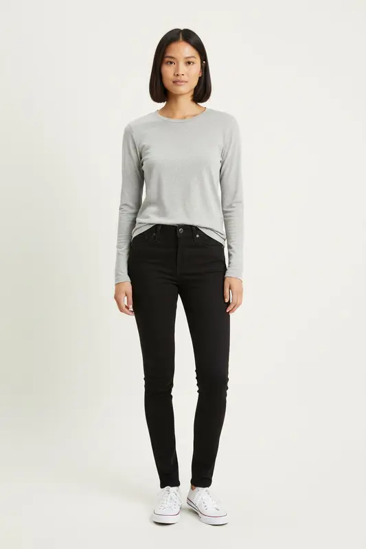 Jean Slim Noir - Taille S/36