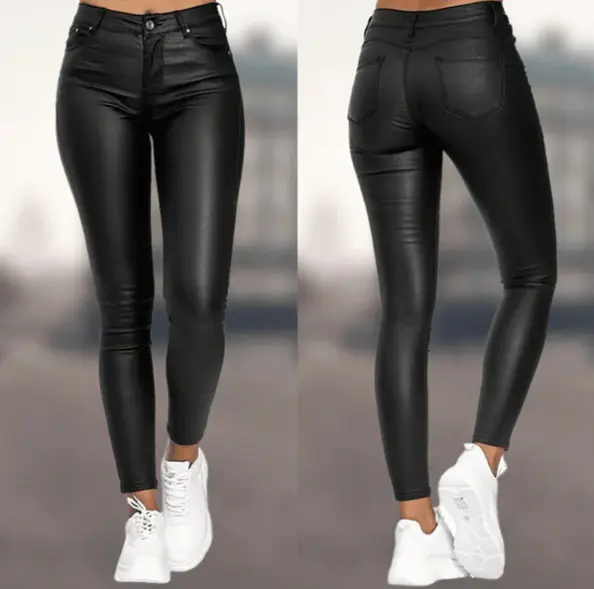 Jean Taille Haute Skinny avec Poche Classique