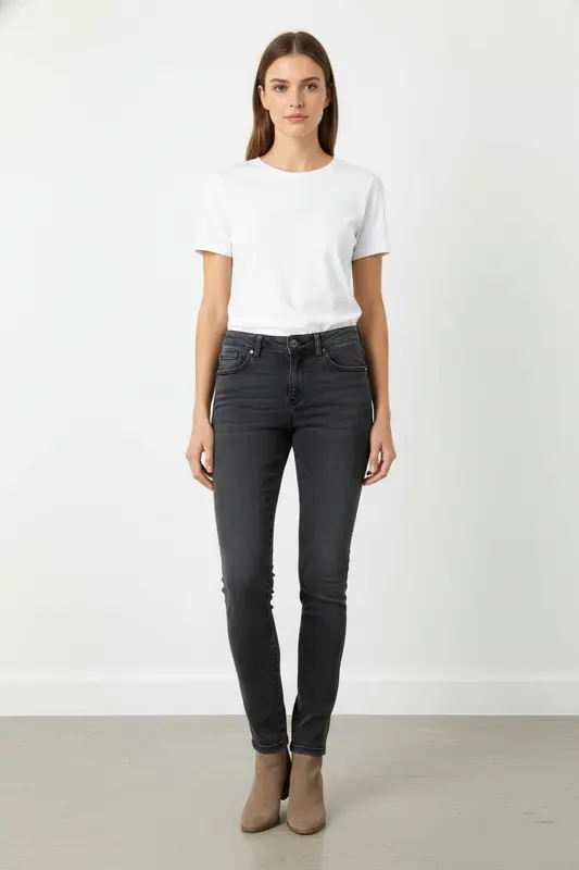 Jeans Gris - Taille M/38