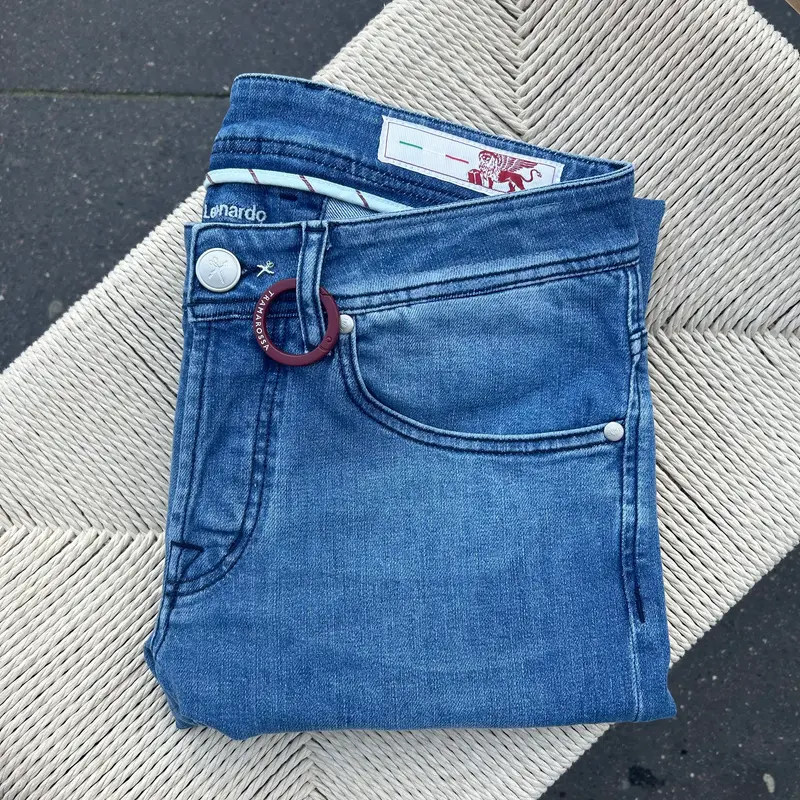 Jeans Leonardo bleu clair 5