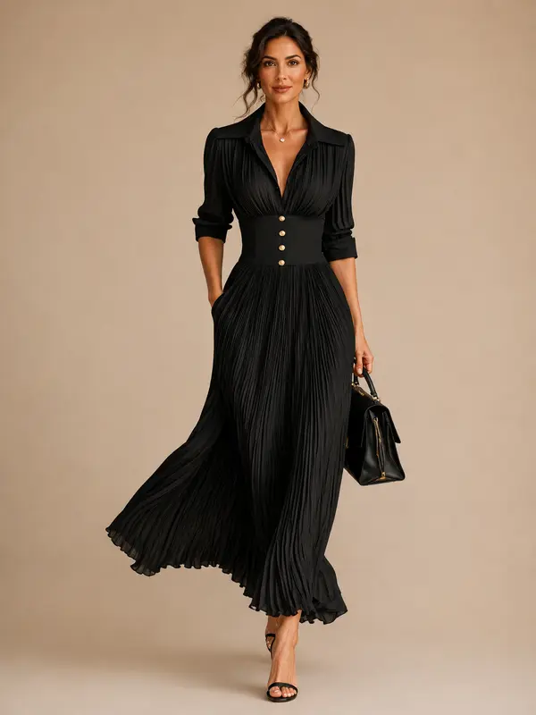 Joan - Élégante Robe Maxi