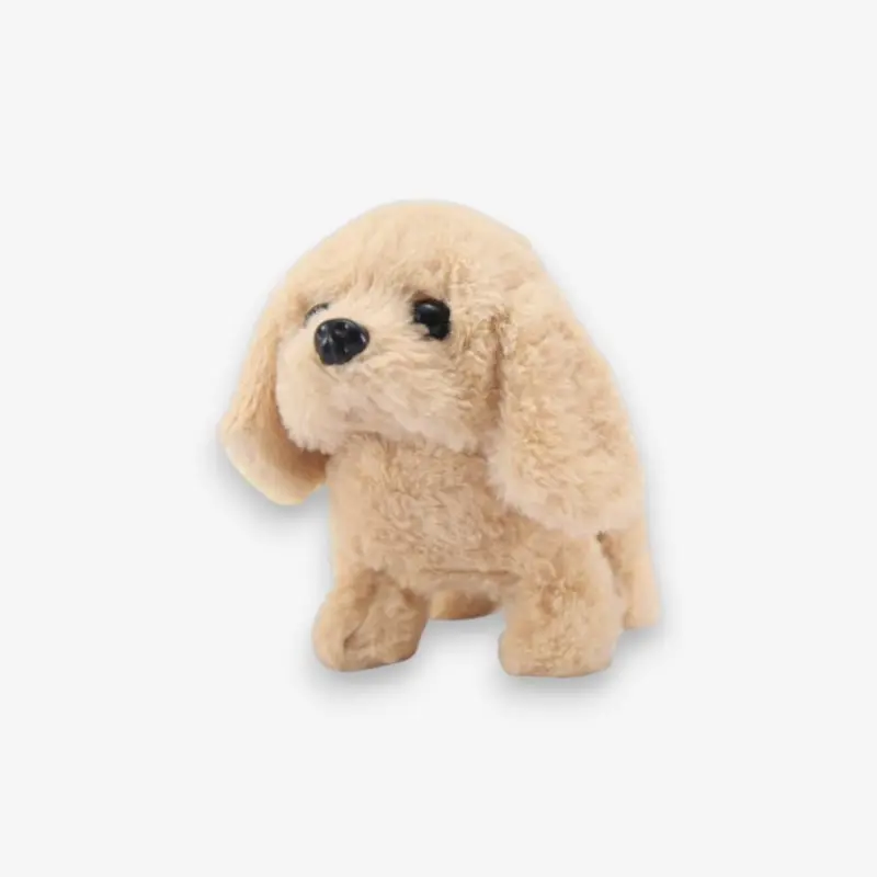 Jouet chiot en peluche électrique interactif marchant